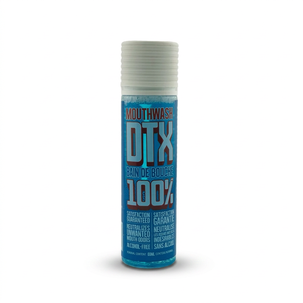 Bouteille de bain de bouche, DTX, 60ml