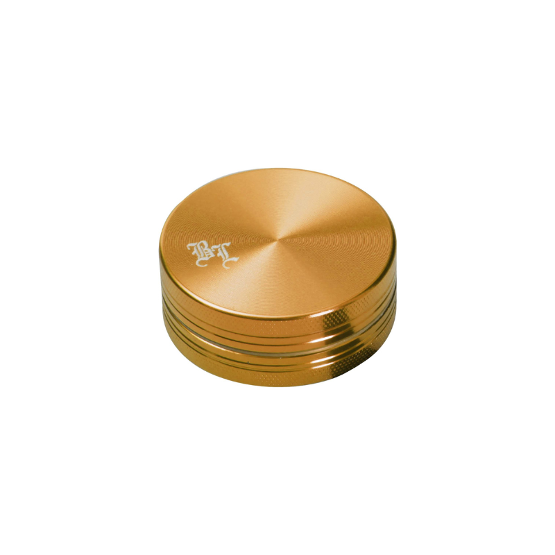 GRINDER BLACK LEAF 40mm 2 PARTIES